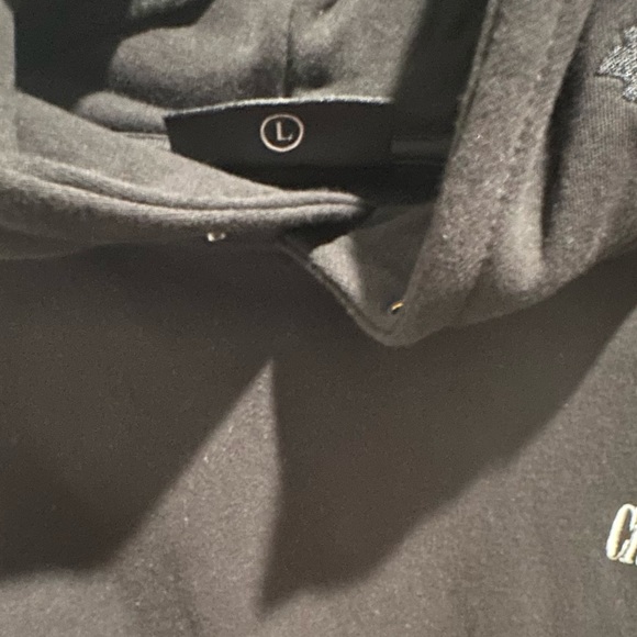 A FOREVER ROSE CLASSIC ZIP UP HOODIE IN BLACK Large - Picture 3 of 6